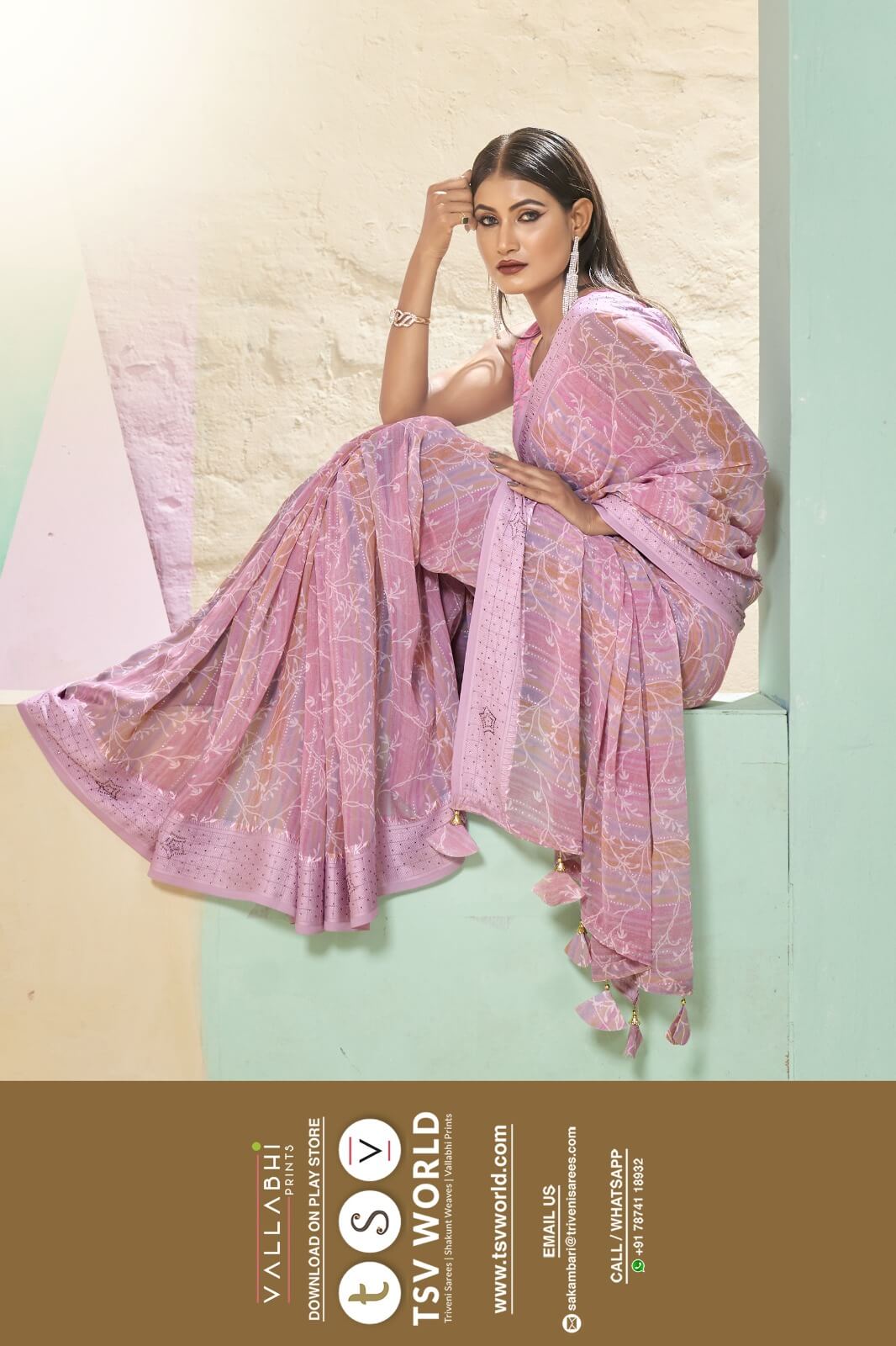 Vallabhi sarees Patang VOL 3